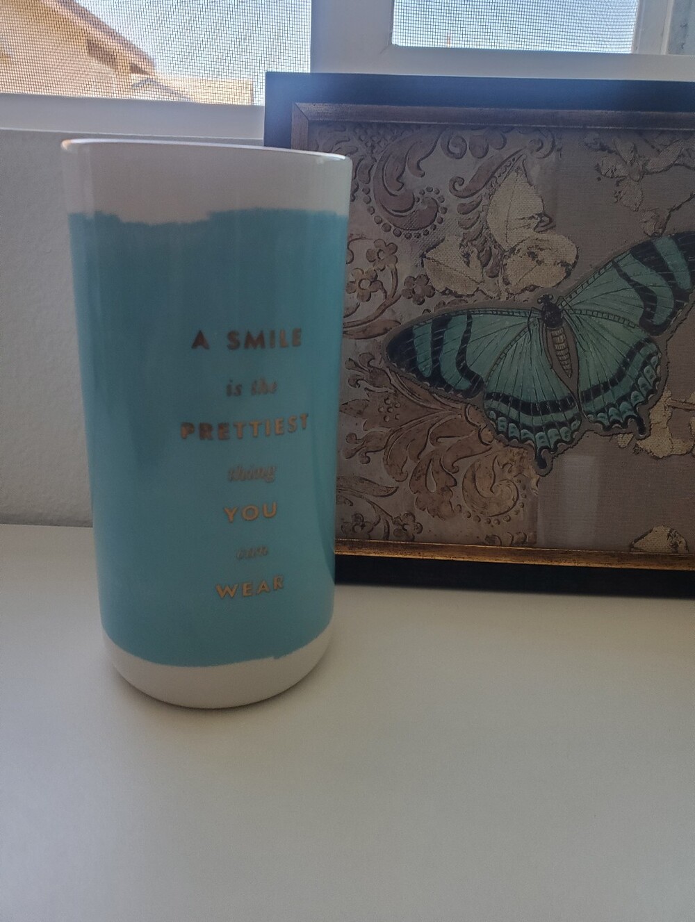 Kate Spade X Lenox Aqua Vase
